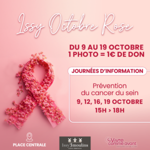 Octobre Rose à Issy 3 Moulins